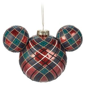 Disney parks Sketchbook Plaid Mickey Mouse Ornament